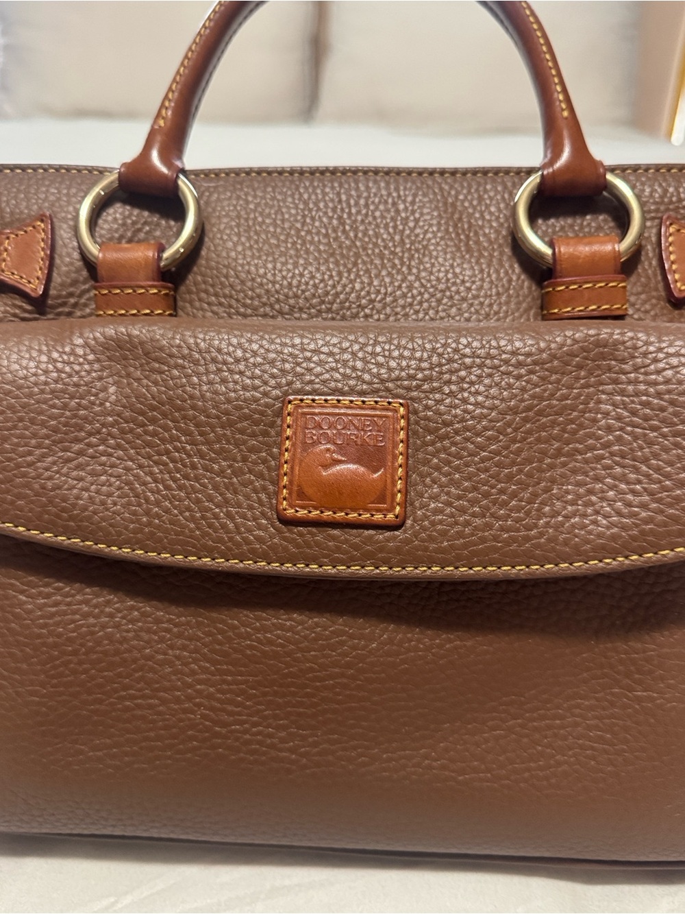 Dooney & Bourke Florentine Pocket Satchel - Picture 4 of 15